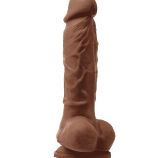 Colours - Pleasures - Vibrating - 5" Dildo - Caramel