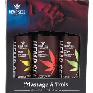 Earthly Body 2023 Holiday Massage Oil Gift Set