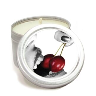 Edible Body Candle - Cherry 4 oz.
