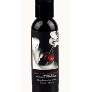 Edible Massage Lotion - Cherry - 2 oz.