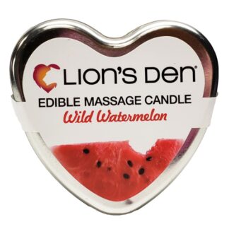 Lion's Den Watermelon Scented Massage Candle