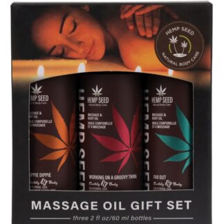 Summer 2024 Hemp Seed Massage Oil Gift Set