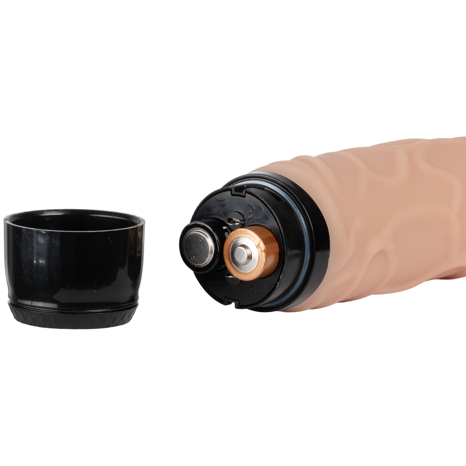 Willie City Realistic Dildo Vibrator 7.5 inches - Nude