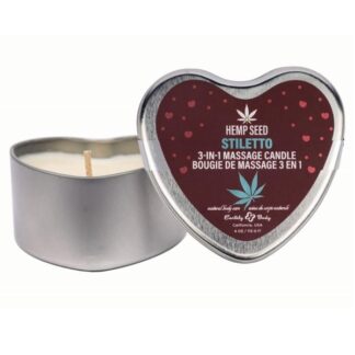3 in 1 Massage Heart Candle Valentine's 2025 - Stiletto