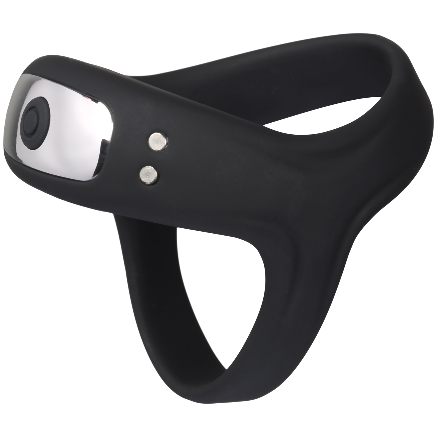 Sinful Triple Function Rechargeable Vibrating Penis Ring - Black
