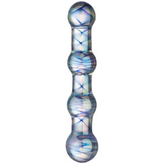 Sinful Swirl Glass Dildo - Mixed colours