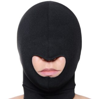 Master Series Blow Hole Spandex Mask - Black - One Size