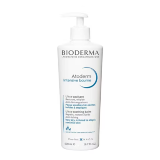 Bioderma Atoderm Intensive Balm Emollient Cream, For Very Dry And Itchy Skin Prone To Eczema 500ml