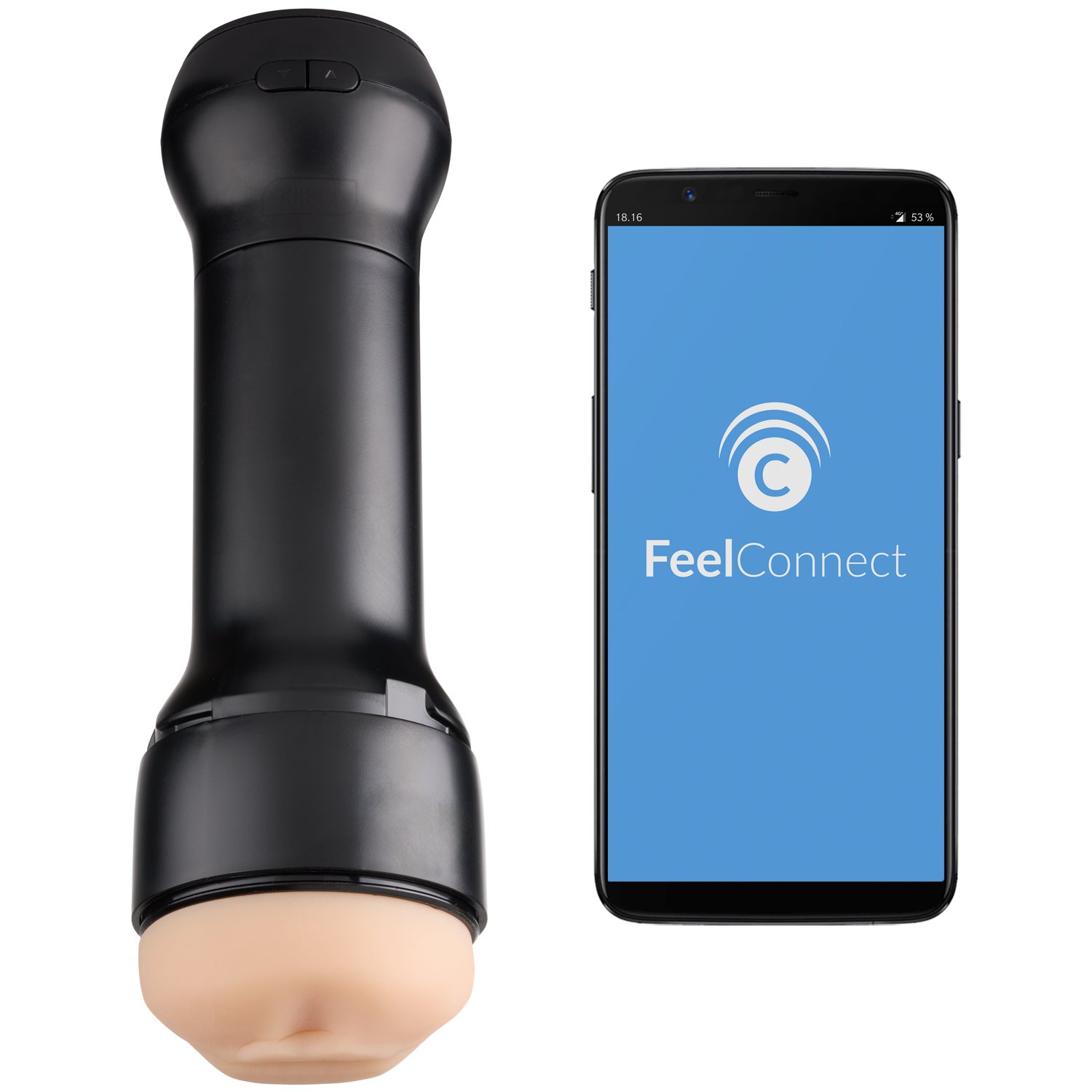 Kiiroo Feel Mouth & PowerBlow Masturbator Set - Black