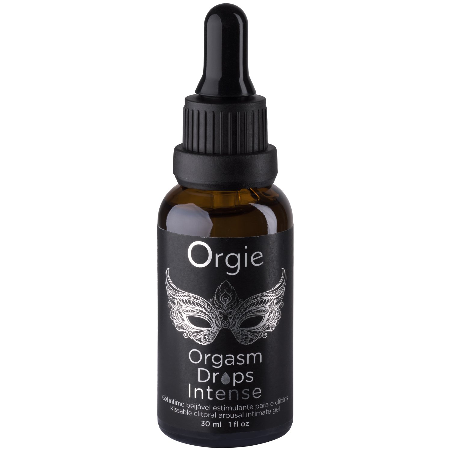 Orgie Orgasm Drops Intense Intimate Gel 30 ml - Black