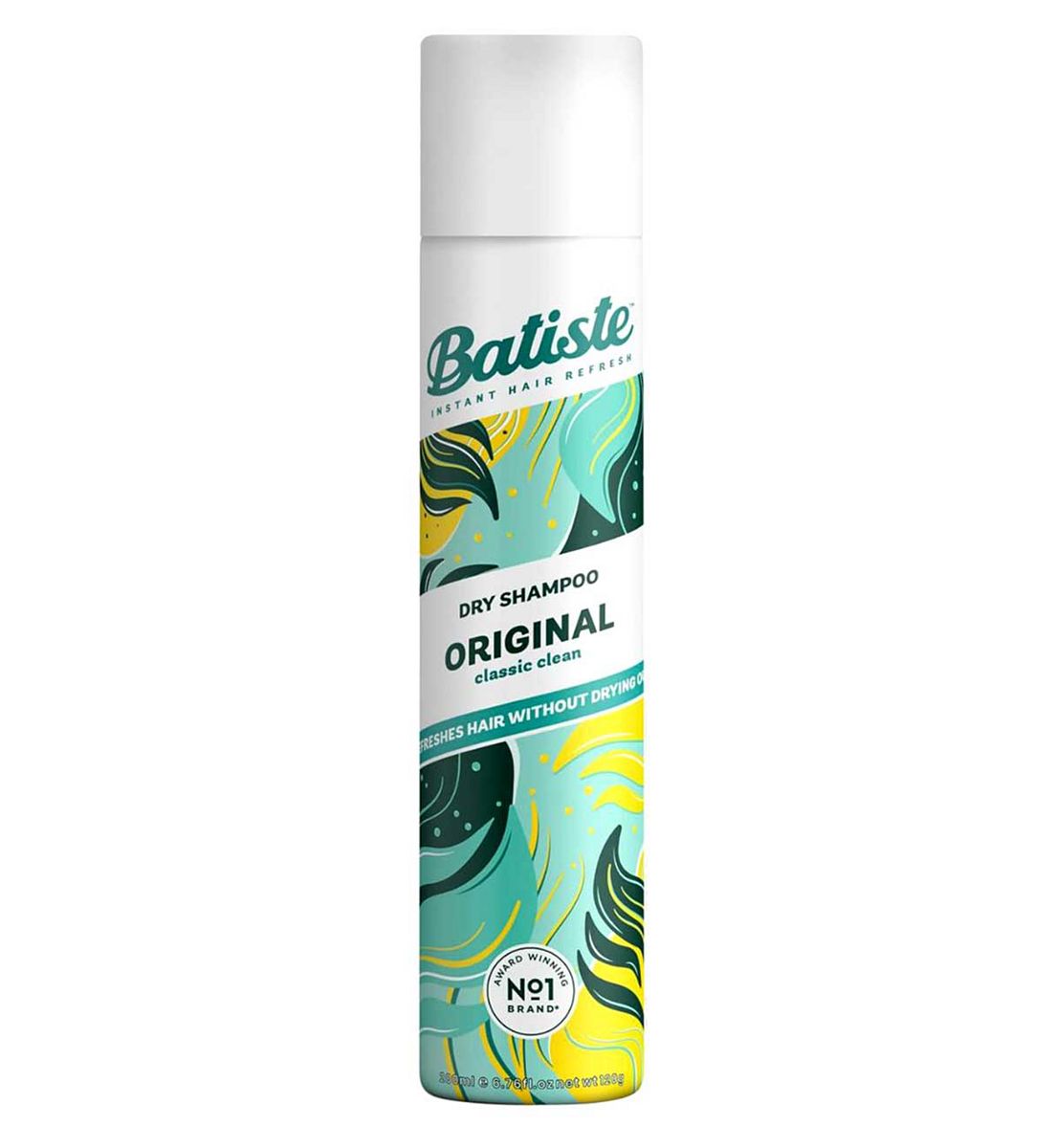 Batiste Dry Shampoo Original, Classic Fresh Fragrance Hair Shampoo,200 ml, 200ml