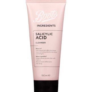 Boots Ingredients Salicylic Acid Cleanser 150Ml