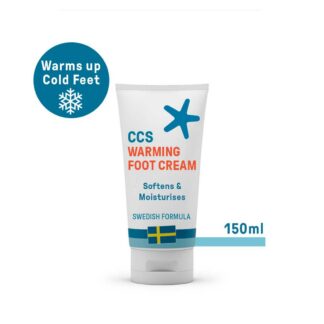 CCS Warming Foot Cream For Dry And Cold Feet- 150 ml, 150ml