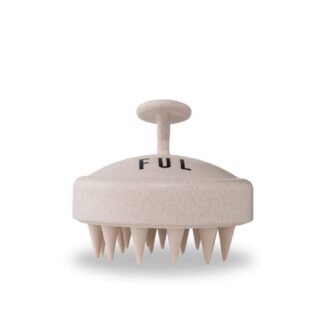 FUL Scalp Massager Brush - Silicone Exfoliator For Hair Growth, Flakes & Deep Cleansing
