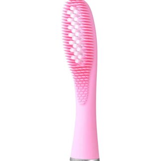 Foreo Issa Hybrid Wave Brush Head With Medical-Grade Silicone + Pbt Polymer - Pearl Pink