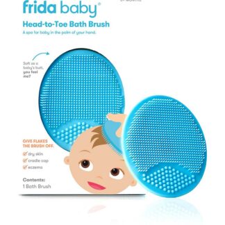 Fridababy Dermafrida The Skinsoother Baby Bath Silicone Brush By (1 Pack)
