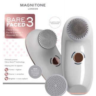 Magnitone Barefaced3 Vibra-Sonic® Facial Cleanse + Massage Brush