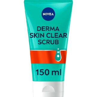 Nivea Derma Skin Clear Anti-Blemish Face Scrub With Salicylic Acid, 150ml