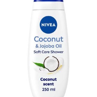 Nivea Shower Cream Gel, Indulgent Moisture Coconut,250 ml, 250ml