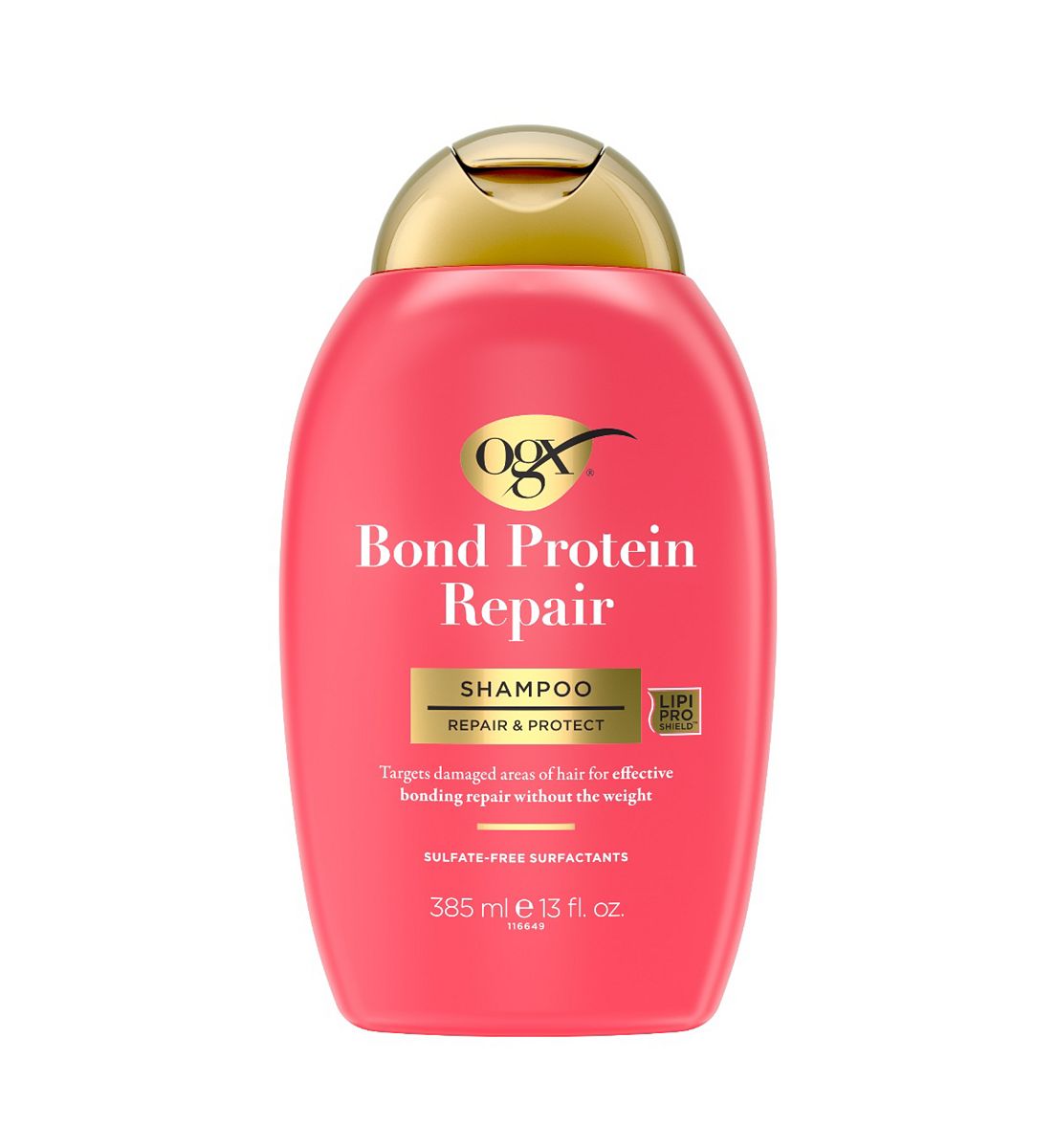 OGX Bond Protein Repair Lightweight Shampoo, 385ml