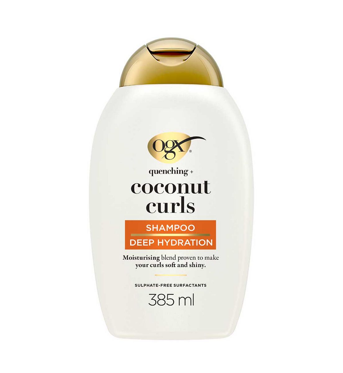 OGX Quenching+ Coconut Curls Ph Balanced Shampoo 385ml