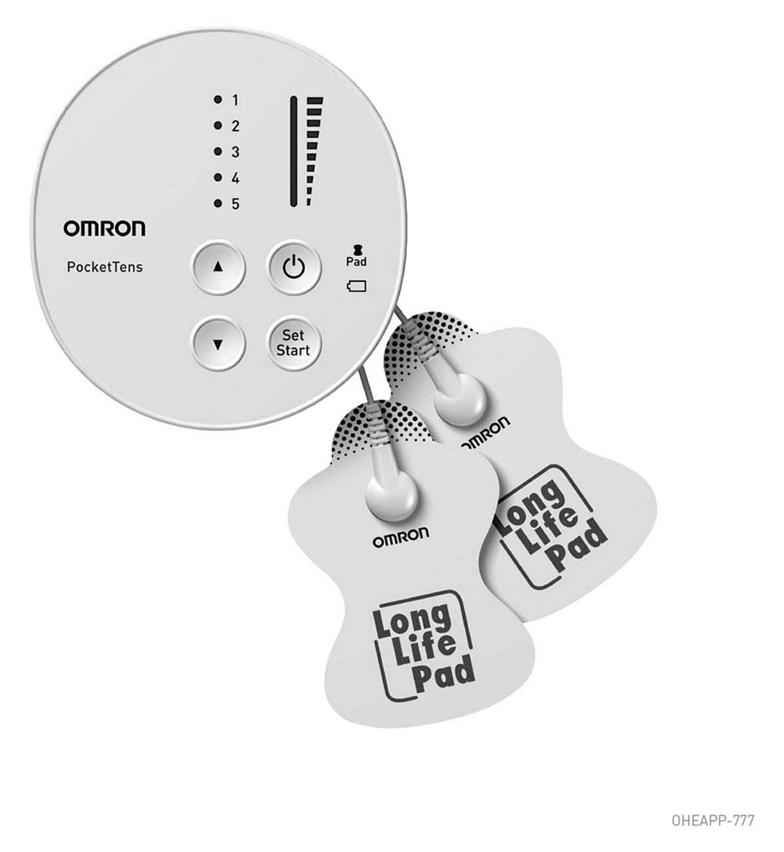 Omron Pocket Tens Pain Relief At-Home Medical Device