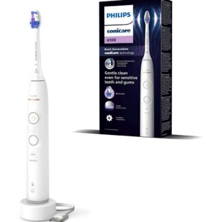 Philips Sonicare 6100 Electric Toothbrush White Hx7400/01