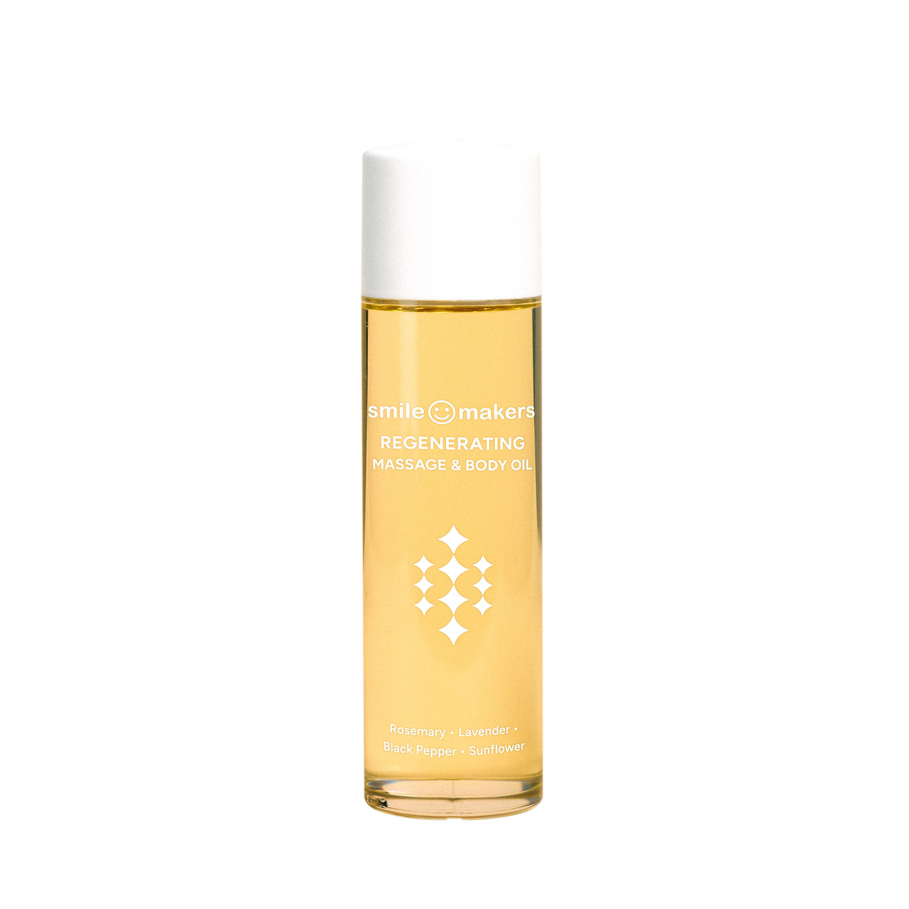 Smile Makers Regenrating Body Massage Oil Rosemary & Lavender 100ml