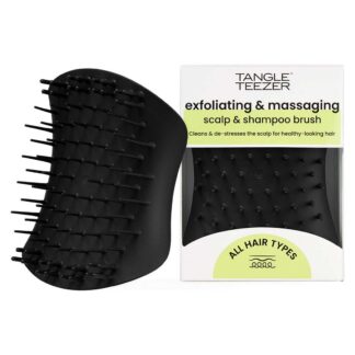 Tangle Teezer Scalp Exfoliator & Massager - Onyx Black